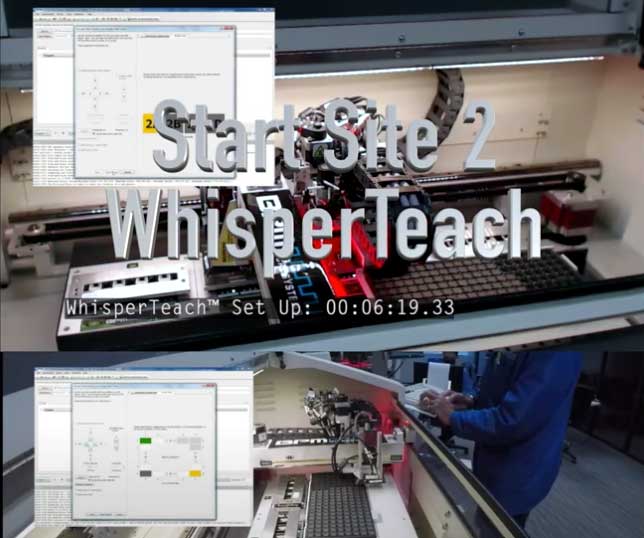 WhisperTeach™ Fast Set-Up Beats Manual Set-Up in Real-Time