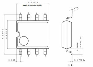 rohm eeprom BR24L04F-WE2 skematic